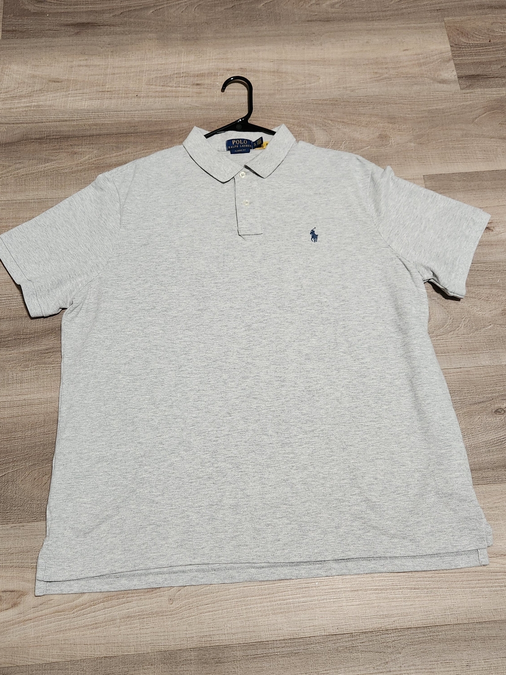 Polo by Ralph Lauren Light Gray Polo Shirt - Men